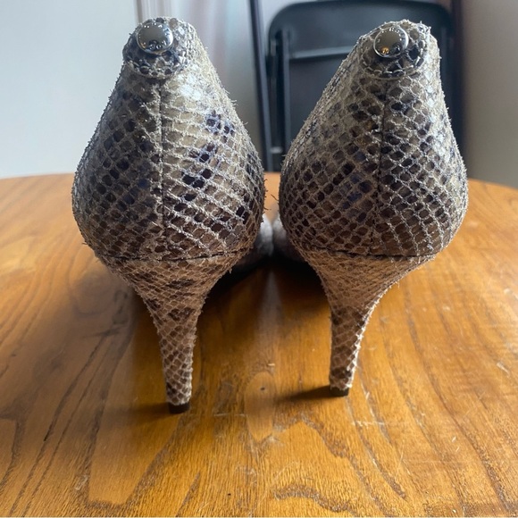 Michael Kors Snakeskin Patterned Women's Shoes 9M - Picture 5 of 8